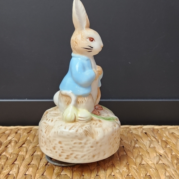 SCHMID | "Peter Cottontail Musical Collectible Vintage - Picture 5 of 10